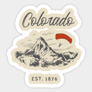 Colorado Mountian State Sticker